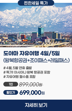 도야마 조이패스 7일